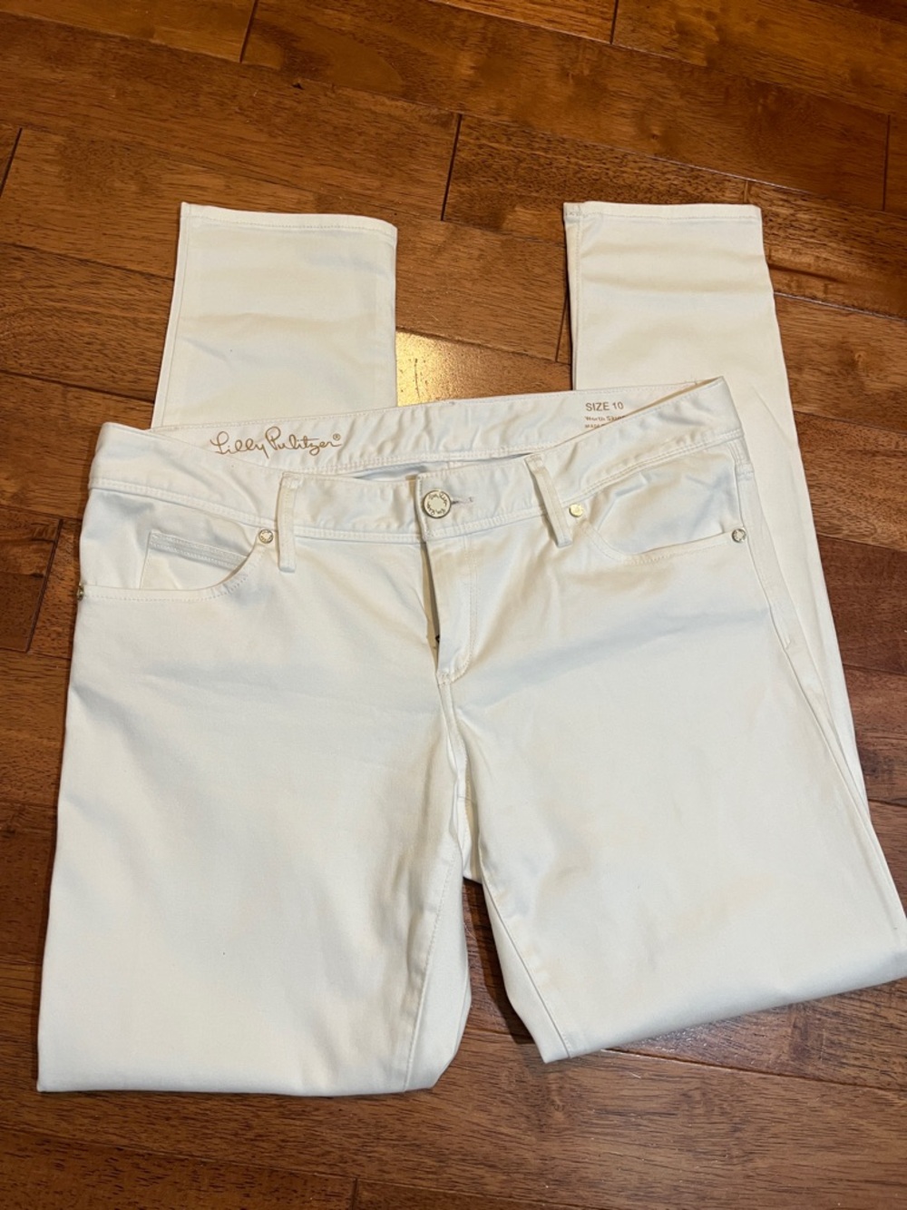 Lilly Pulitzer White Skinny Jeans